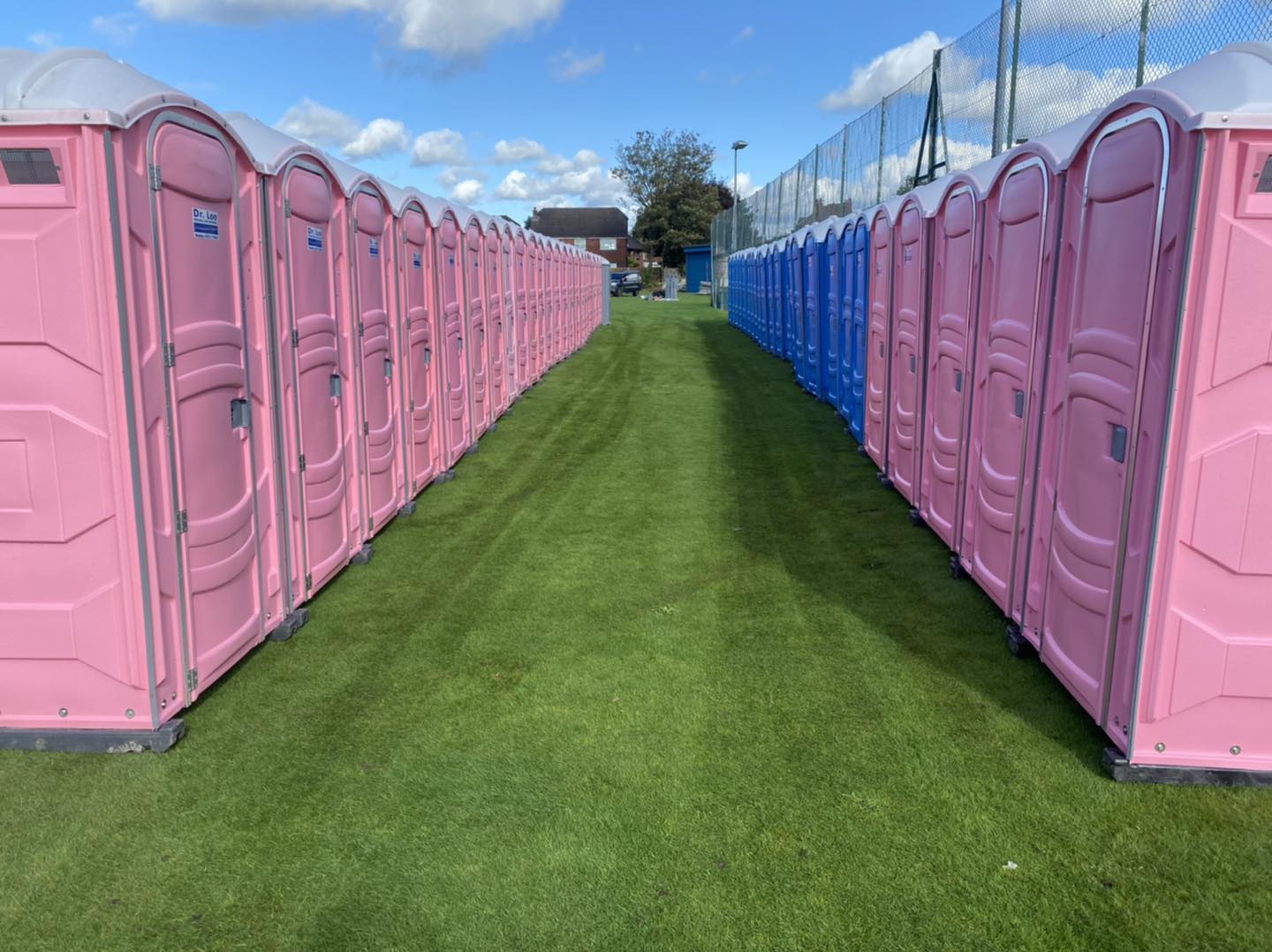 Portable toilet hire