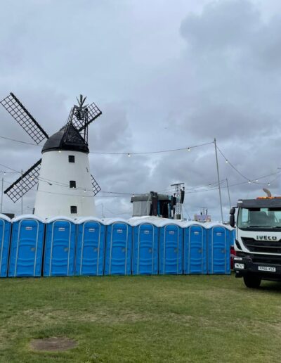 Portable toilet hire
